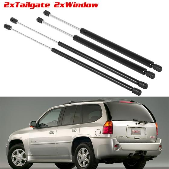 4 Pack 2 Rear Hatch 2 Rear Window Lift Struts Supports