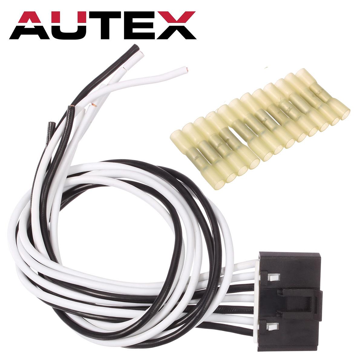 7 Wire Pigtail Blower Motor Resistor Plug Connector For