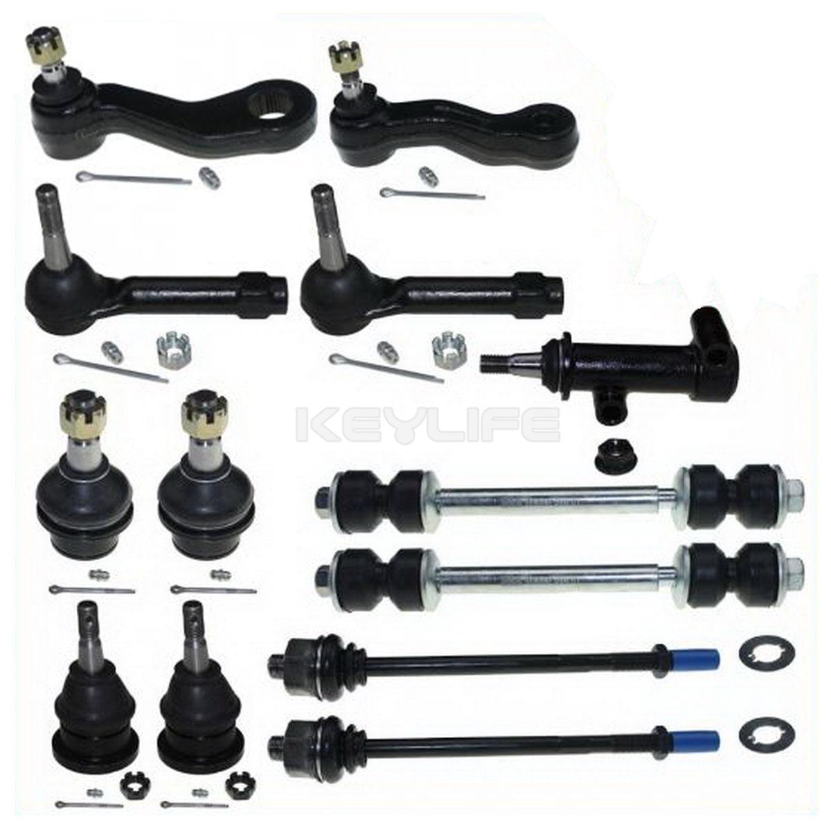 Front Ball Joint Inner Outer Tie Rod Ends For 2001 2006