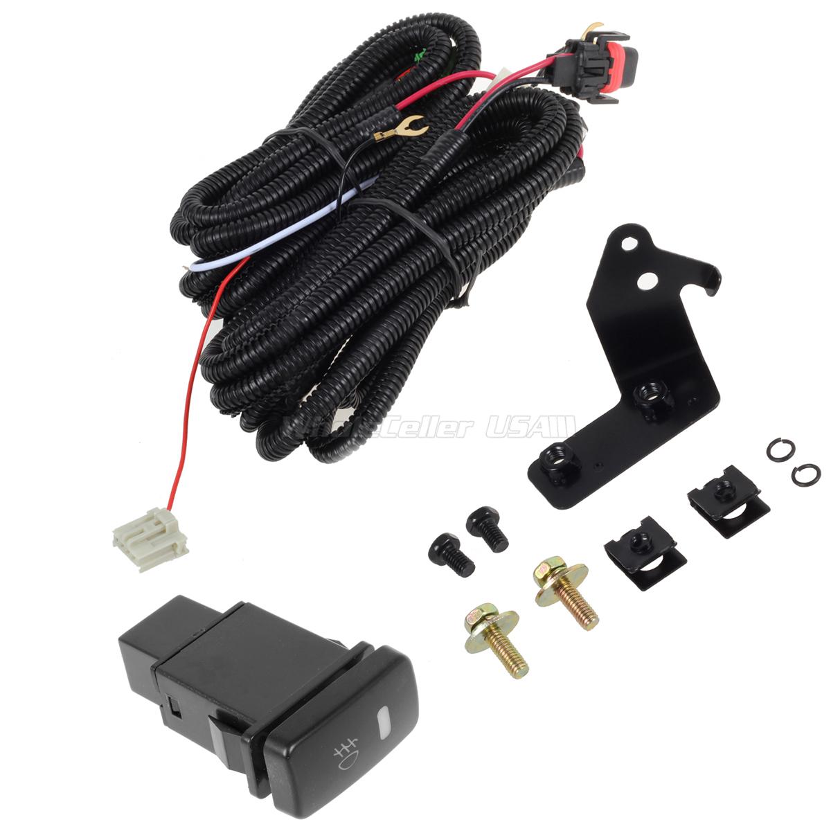 For 2006 07 Honda Accord 4DR OE Style Clear Fog Light ... acura legend wiring harness 