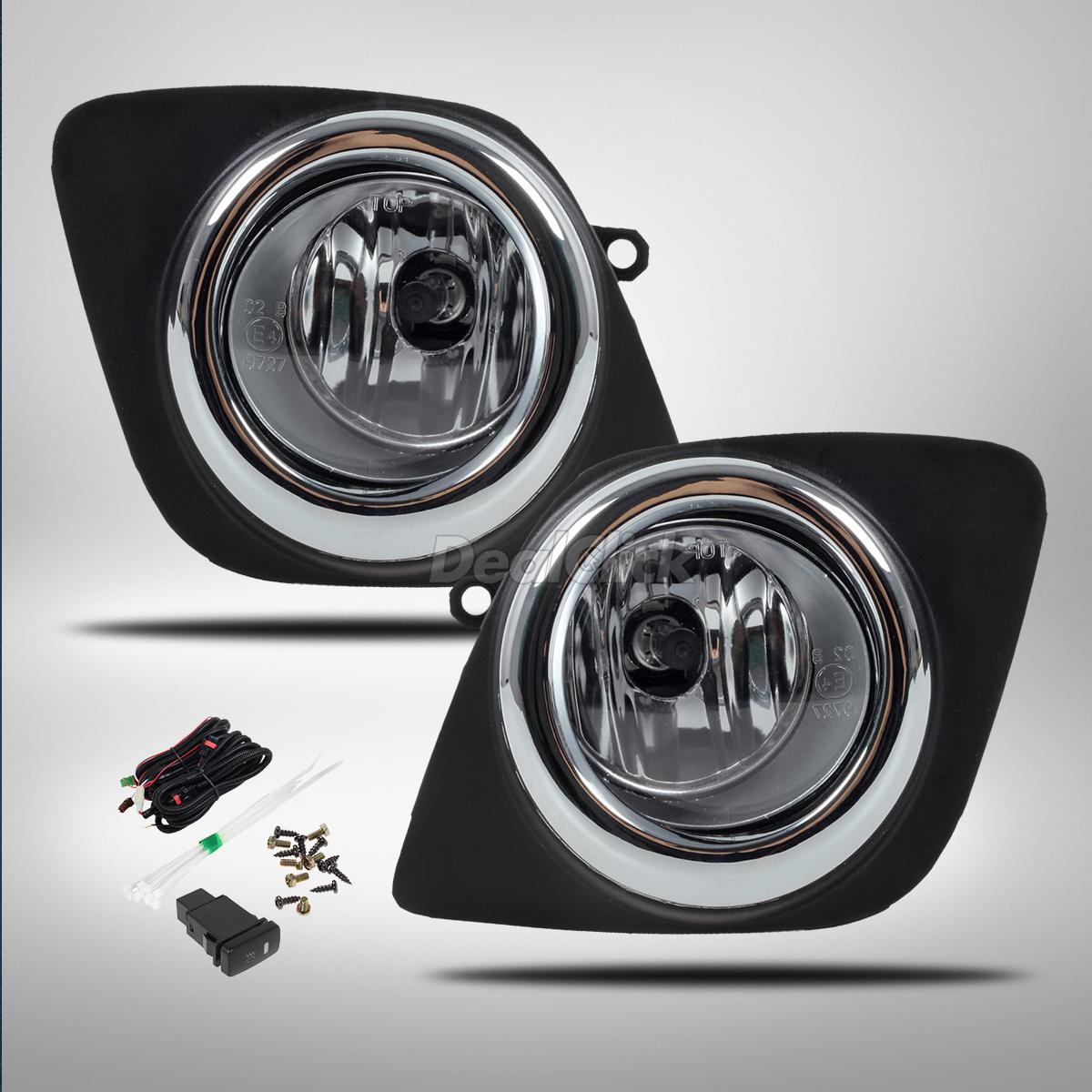 For 20082012 09 10 11 Toyota RAV4 RAV 4 Fog Light Lamps Left+Right Pair Set Kit