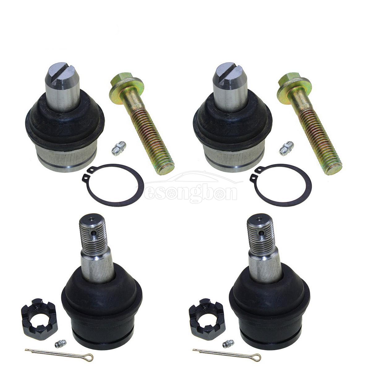 4x Front Upper & Lower Ball Joints for 19891997 FORD RANGER 2WD 1 Year