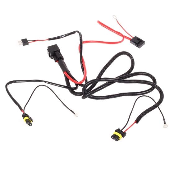 Car Xenon H7 HID Conversion Kit Relay Wire Harness Adapter Wiring for