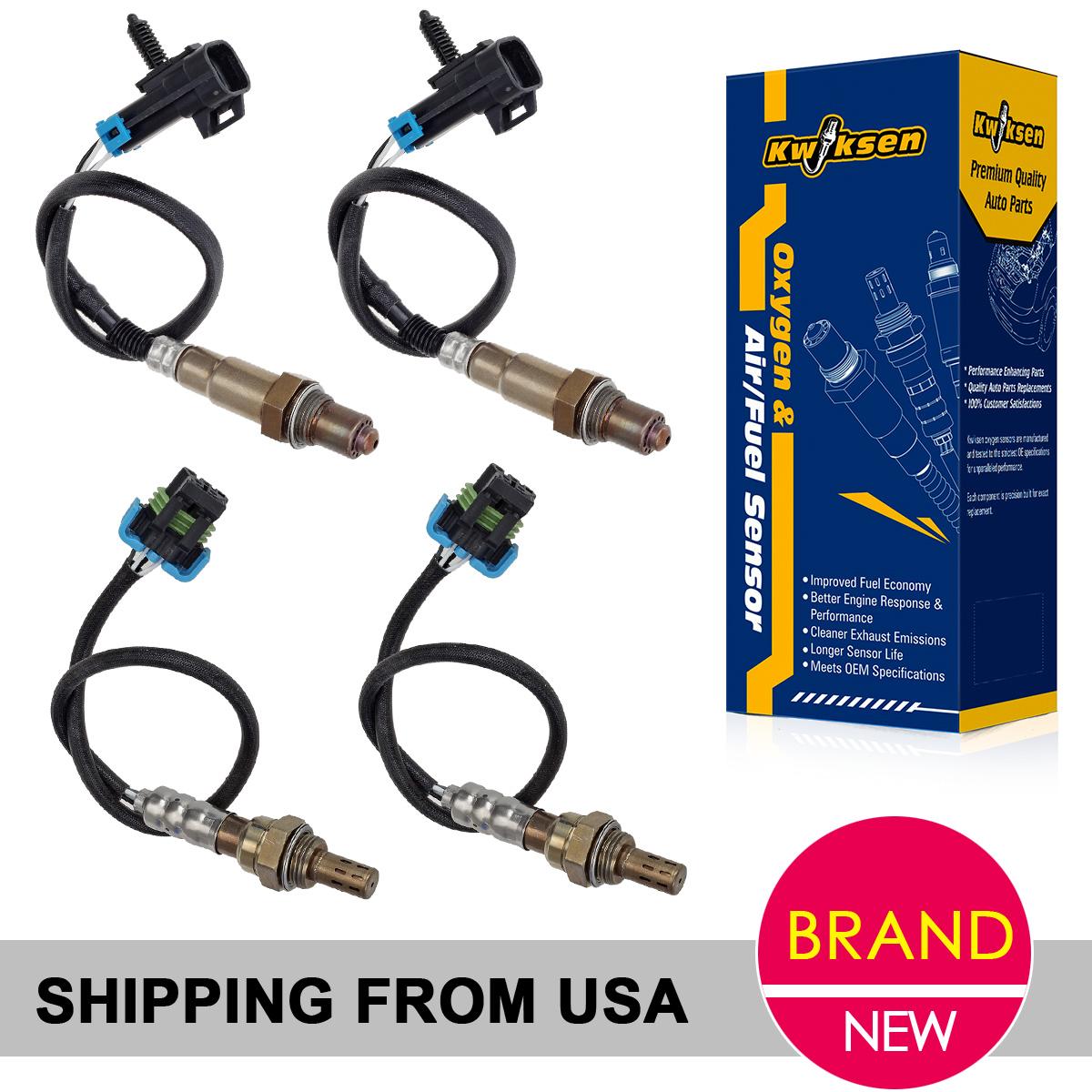 4x Upstream Amp Downstream O2 Oxygen Sensor For 2002 Cadillac