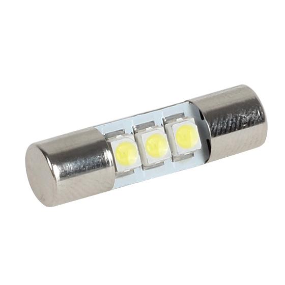 4x Xenon White 3-SMD 3528 LED Festoon Bulbs For Nissan Car Vanity Mirror Lights eBay