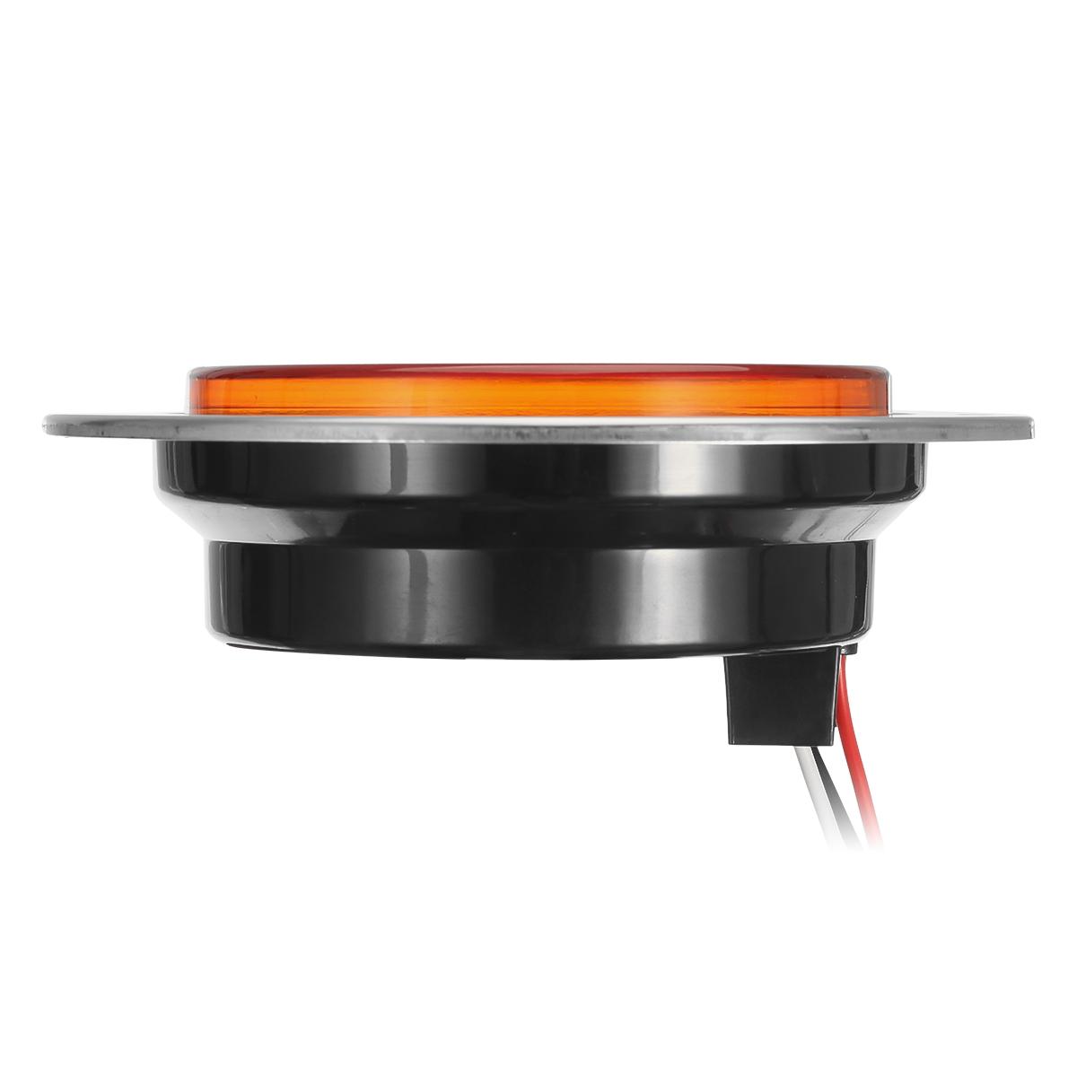 2pcs 40 Led 4 U0026quot Round Stop Tail Turn Truck Tractor Trailer