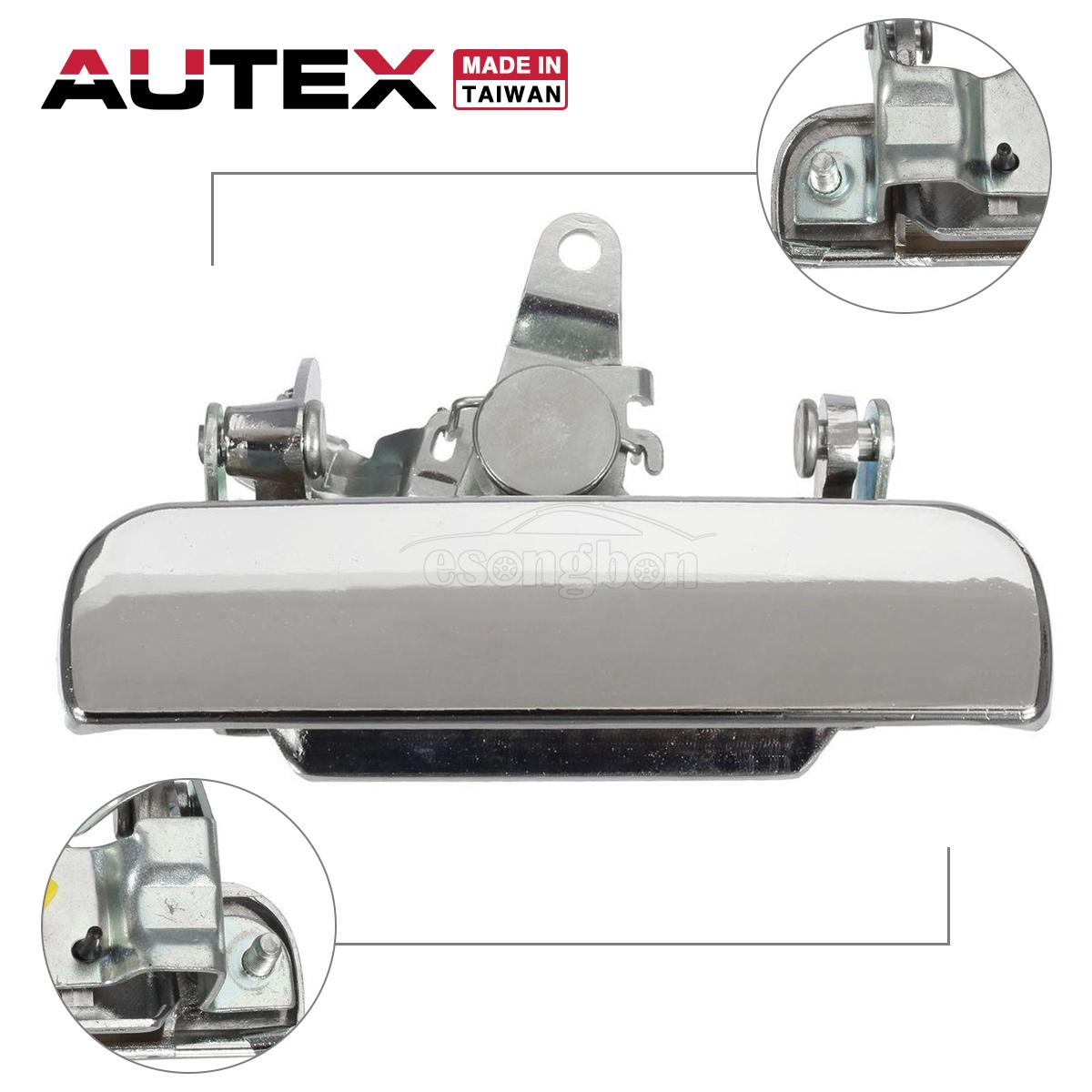 For 19871993 MAZDA B2200 Metal Chrome Truck Rear Tail Gate Tailgate