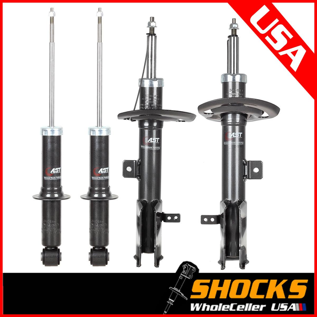 Full Set Shocks Struts Absorber Fits 2007 2009 Jeep