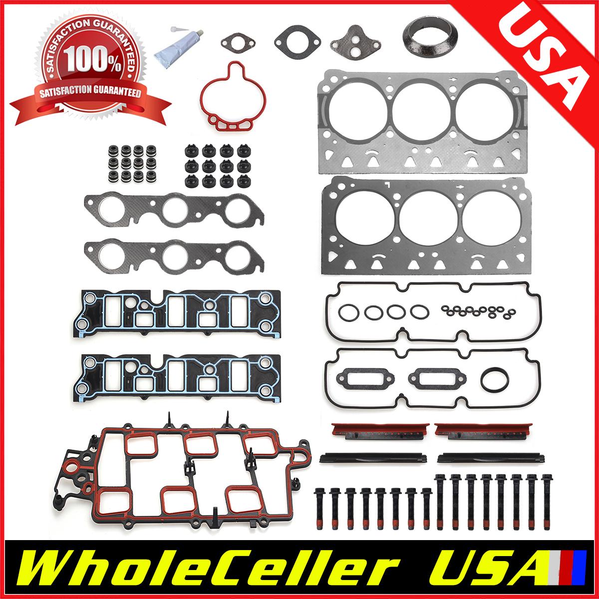 Head Gasket Kit Head Bolt For 97 05 Buick Chevy Oldsmobile