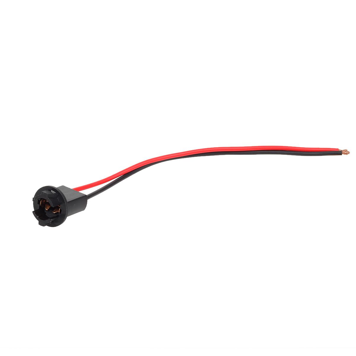 10pcs T10 Harness Plug Connector Wiring Sockets Pigtail