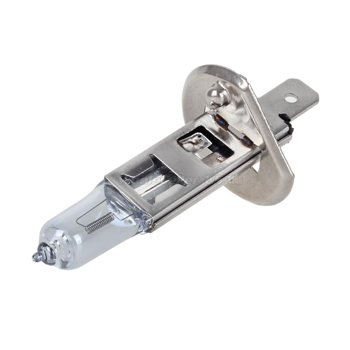 1pair Halogen H1 bulb for Low beam position car headlight 55W 4500K