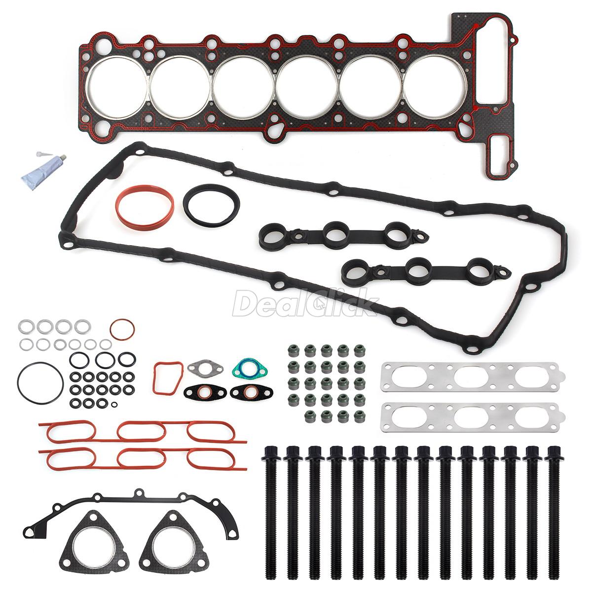 For BMW E36 323i 328i 528i Z3 Engine HEAD GASKET Bolt kit 11121427826