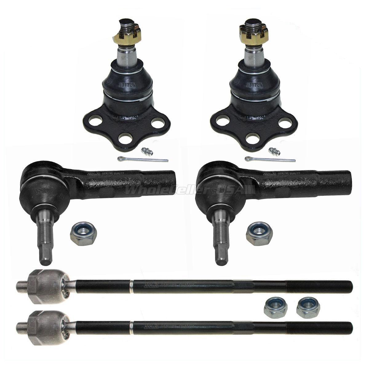 2 Front Lower Ball Joint 2 Inner Amp 2 Outer Tie Rods For 2000