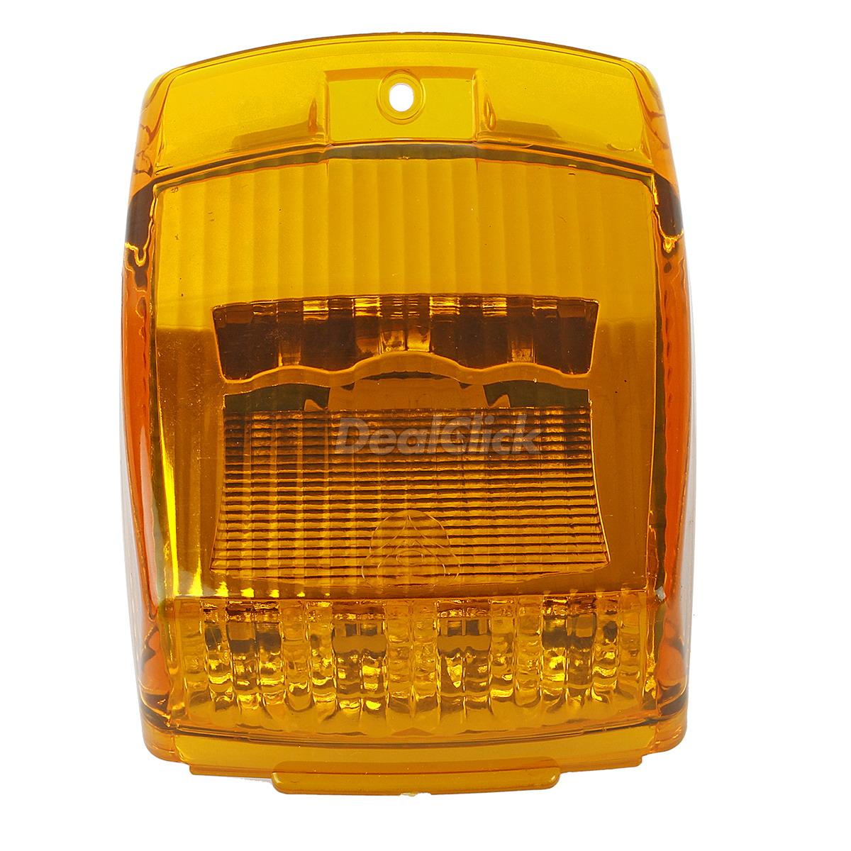 Cab Roof Top Clearance light 17LED Amber Diode Amber Lens reflector for