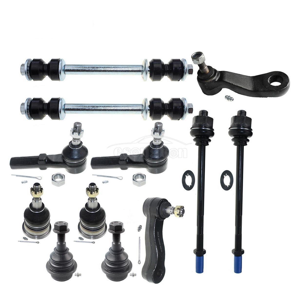 Tie Rod End Upper Lower Ball Joints Suspension Kit Set For 0106 GMC