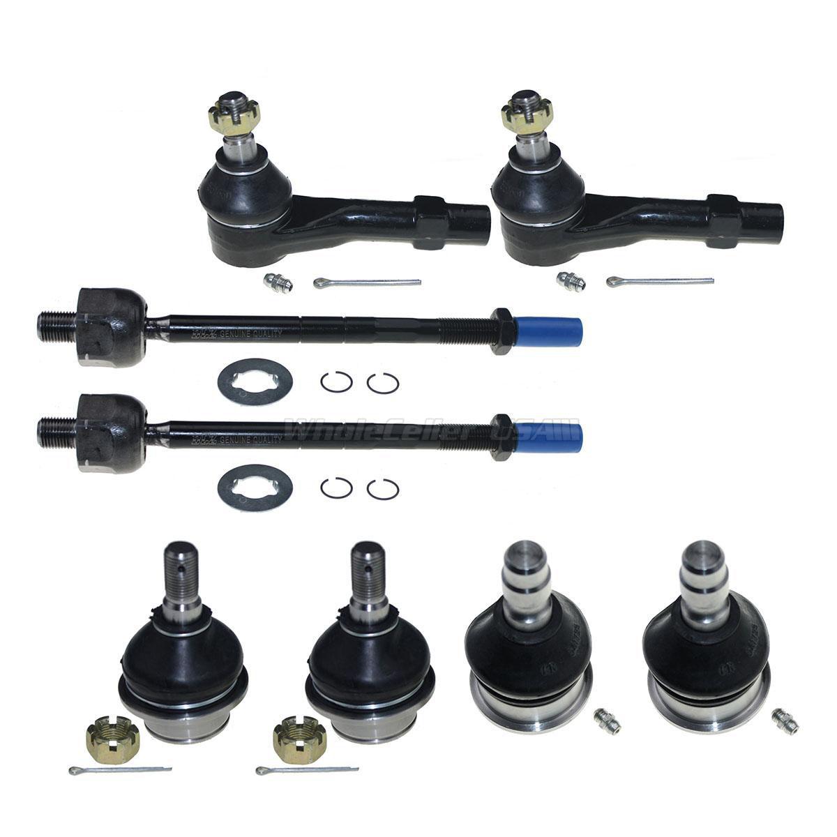 2003 Ford Ranger Upper And Lower Ball Joints 2 Inner & 2 Outer Tie Rod End 2 Upper & 2 Lower Ball Joint for Ford Ranger