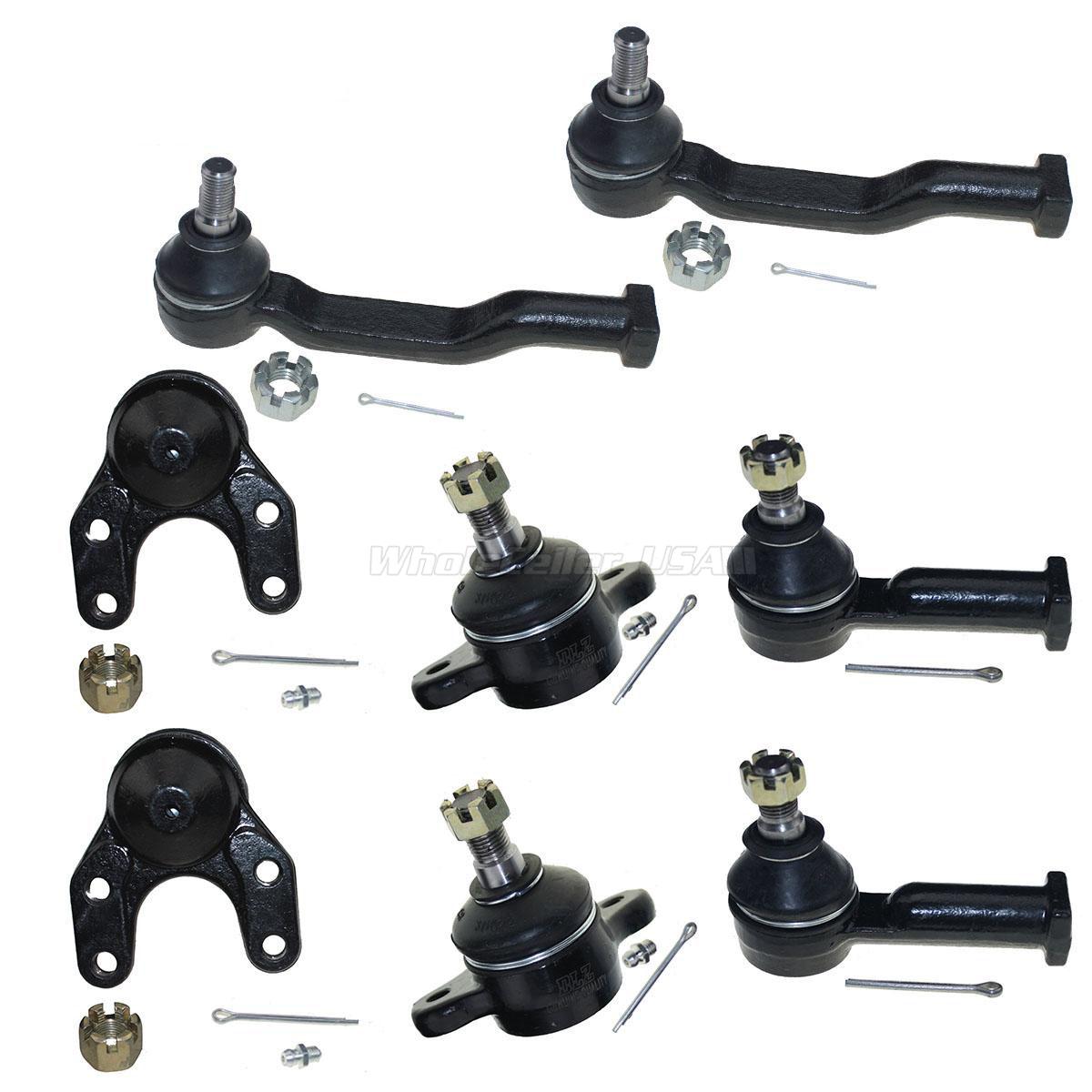 8 Pcs Suspension Kit for 8793 Mazda B2200 Ball Joint Tie Rods