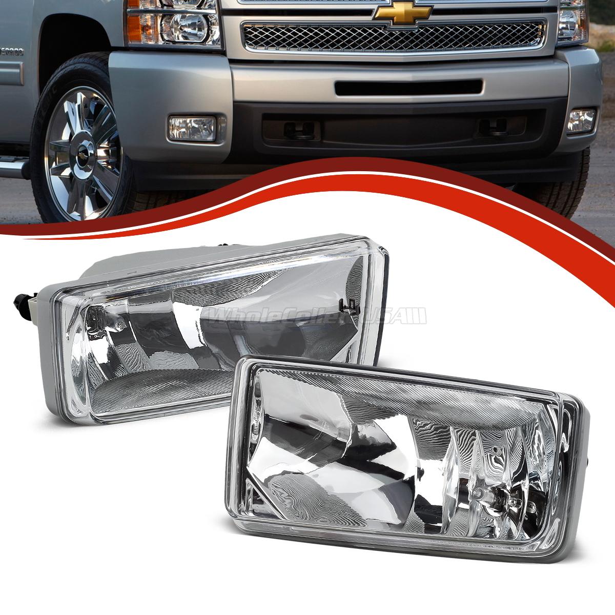 Fog Lamps Pair Of Fog Lights For Chevy Silverado & Avalanche 2003 - Foto 7