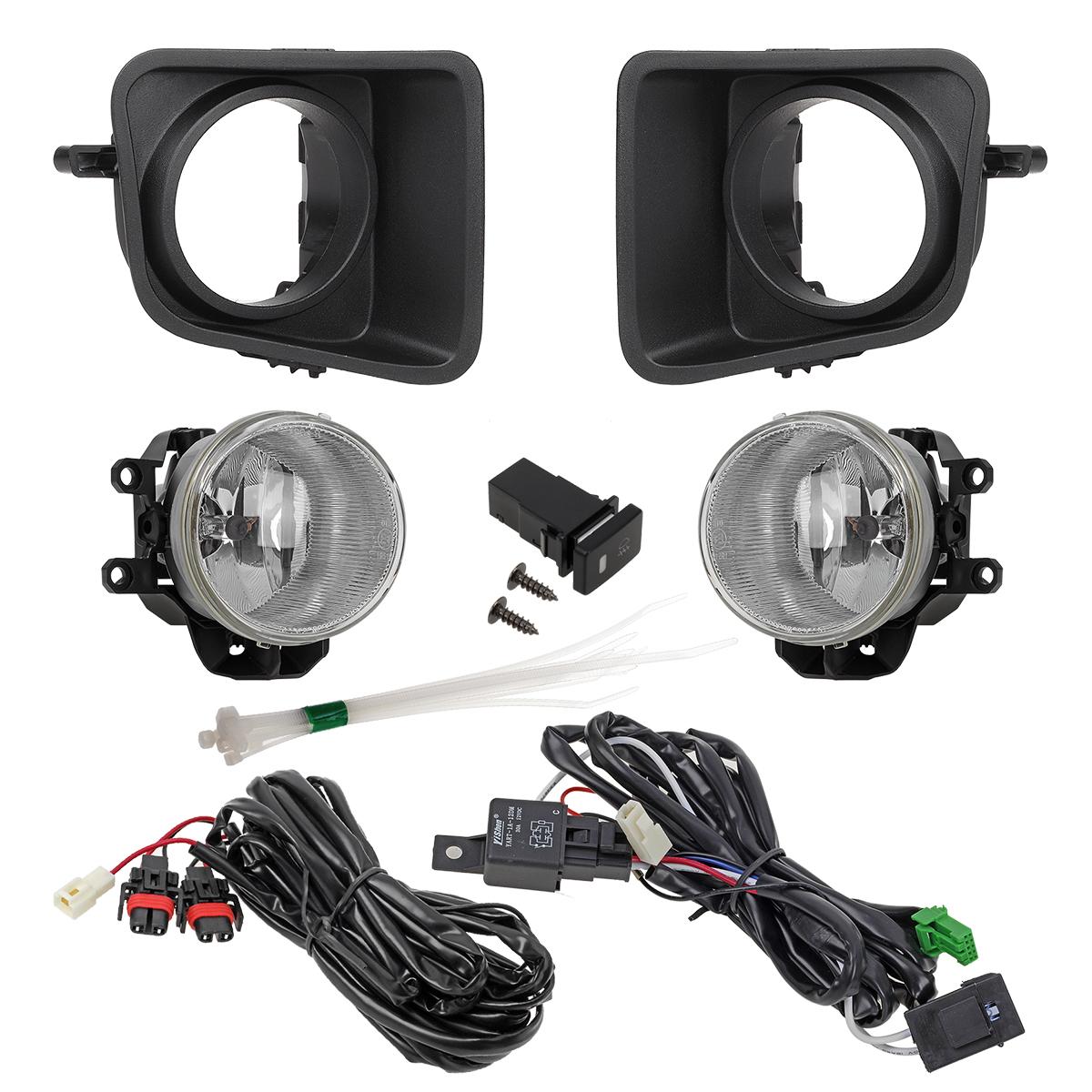 Fog Lights Lamps Kit OEM Replacement for 2014 2015 Toyota Tundra