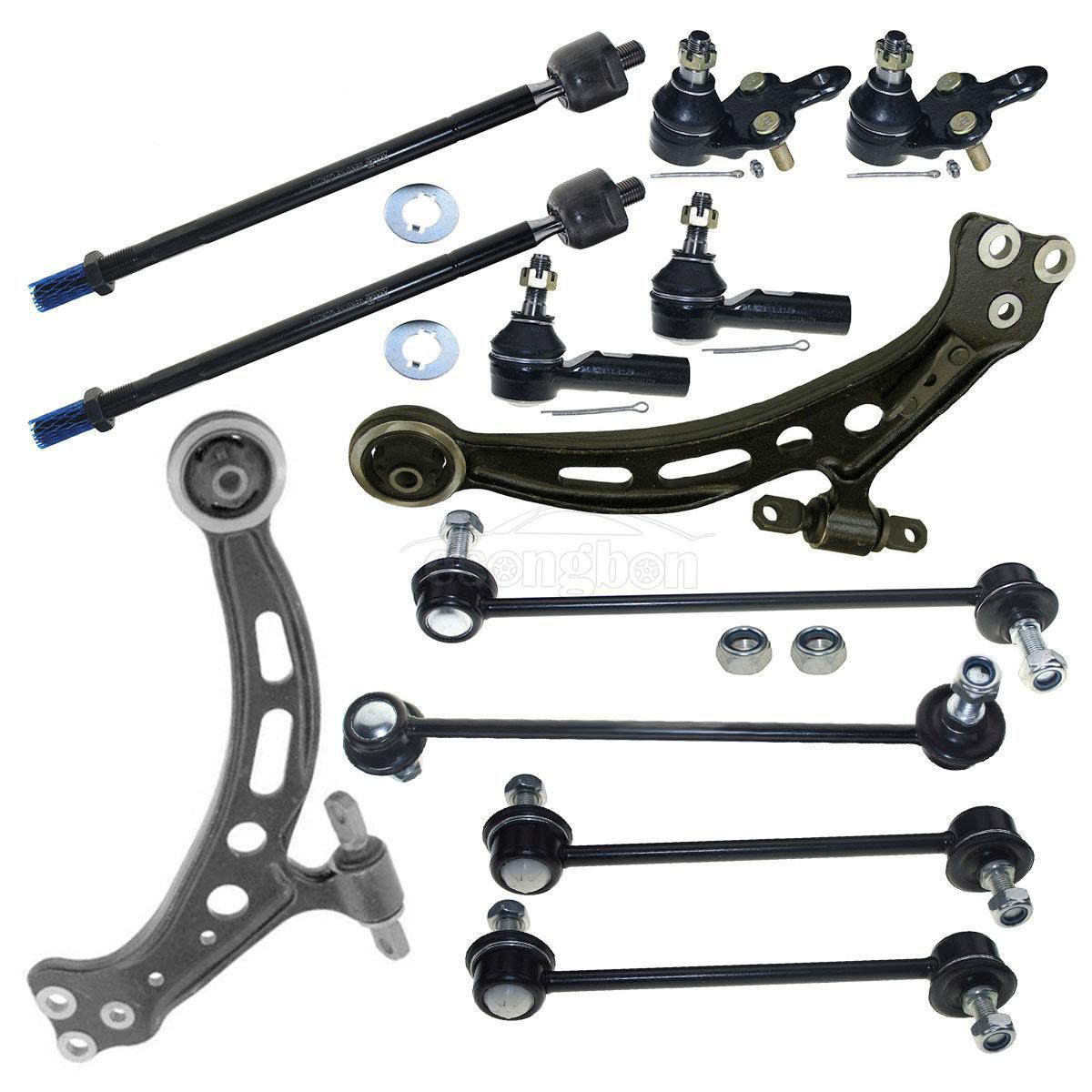 12 New Suspension Control Arm Sway Bar Link Parts for 19972001 Toyota