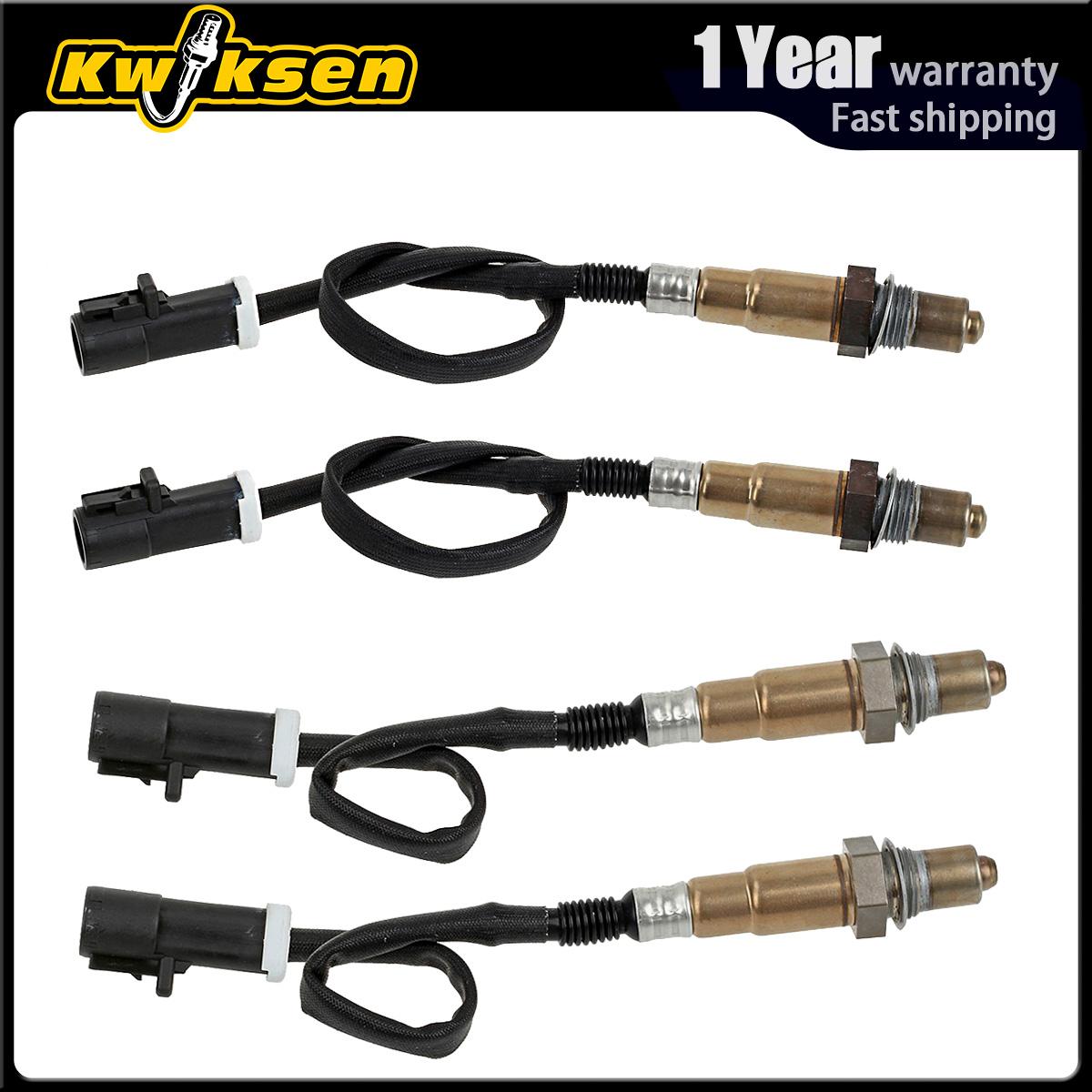 4x Oxygen Sensor 1 Sensor 2 Bank 1 Bank 2 For 2008 Ford Expedition V8-5
