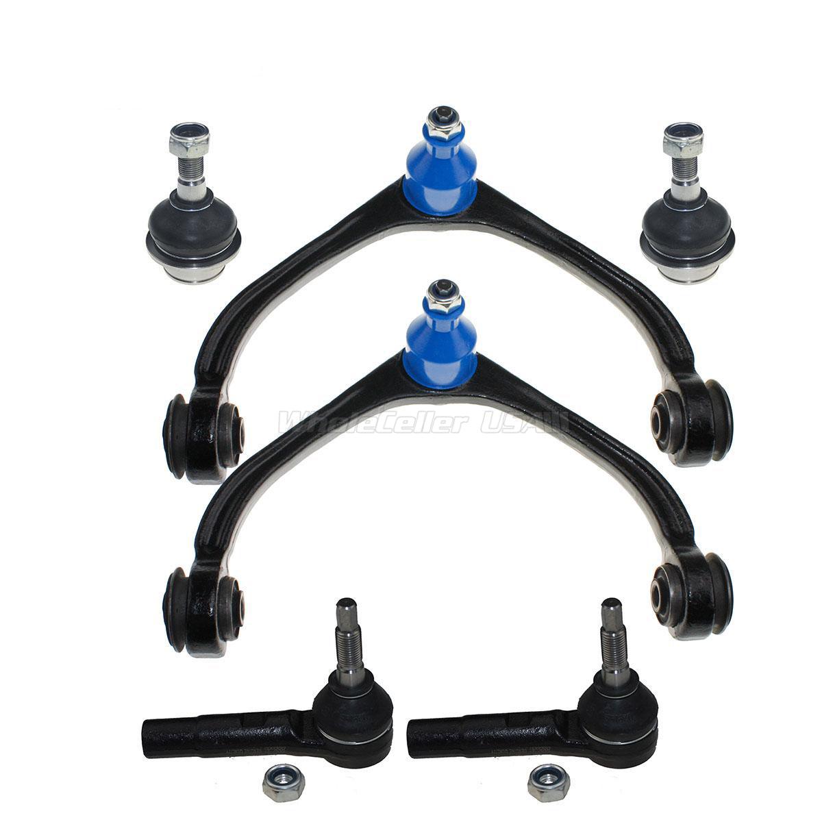6 Pcs Suspension Upper Control Arm Ball Joints For 2005