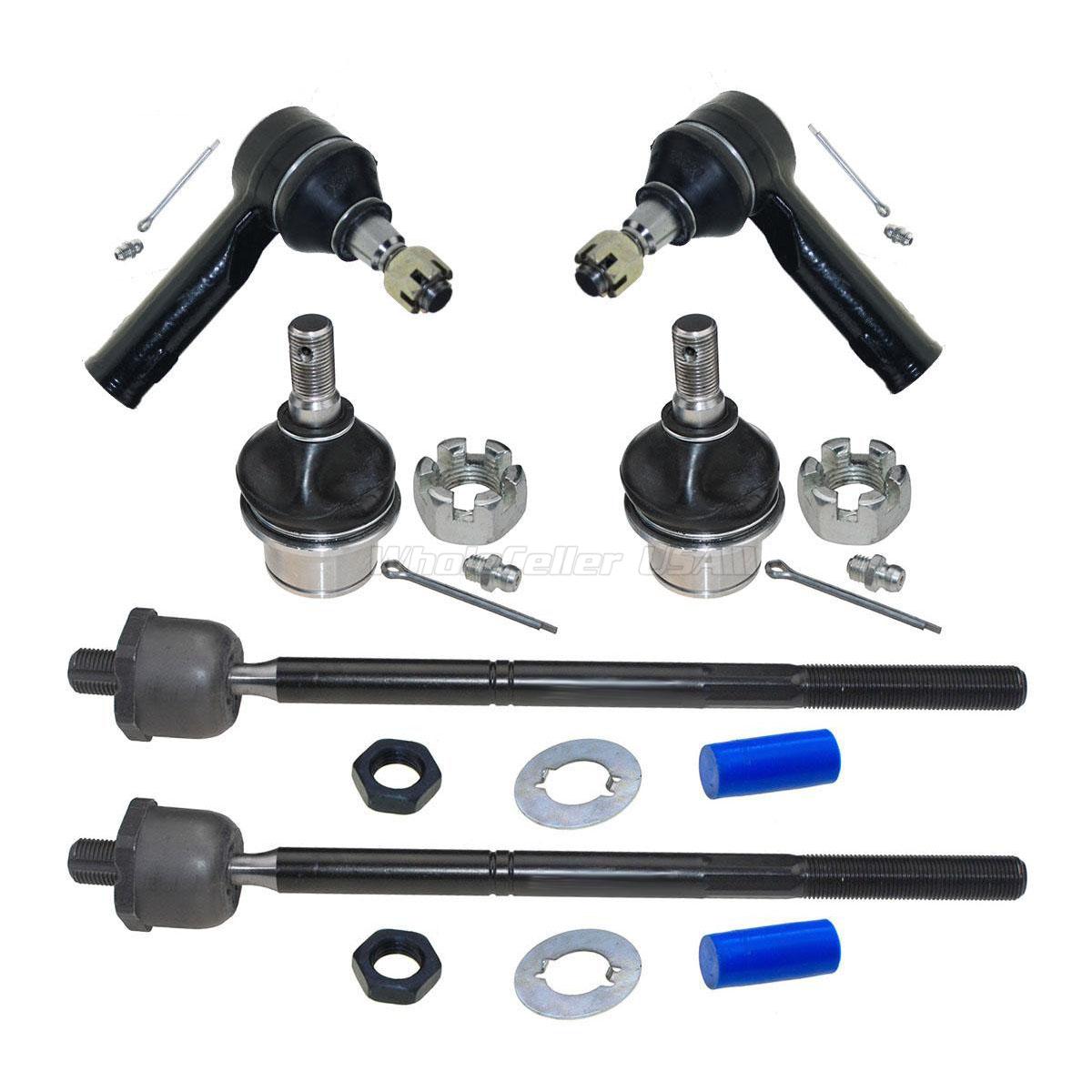 Suspension Ball Joint Tie Rod Ends 6 Pcs For 20042006 Ford F150 F150