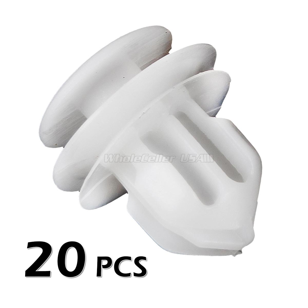 20pcs Trim Door Panel Glass Clips Fastener Retainer for 20092015