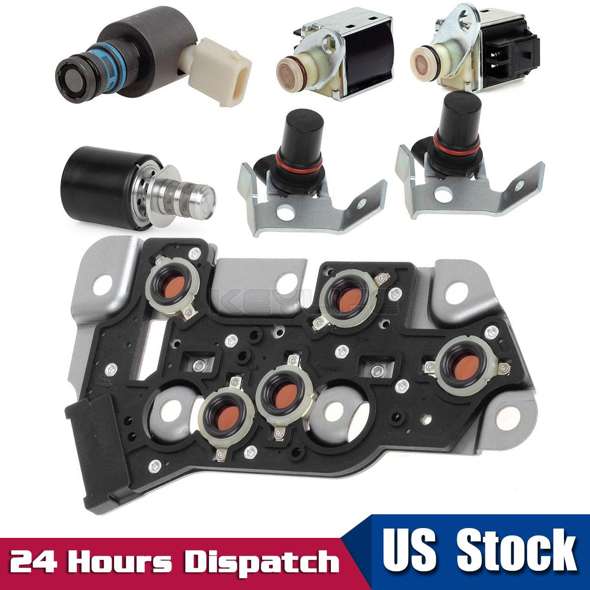 Transmission Solenoid Kit Set 4L80E MT1 W/ Speed Sensors 7PCS For