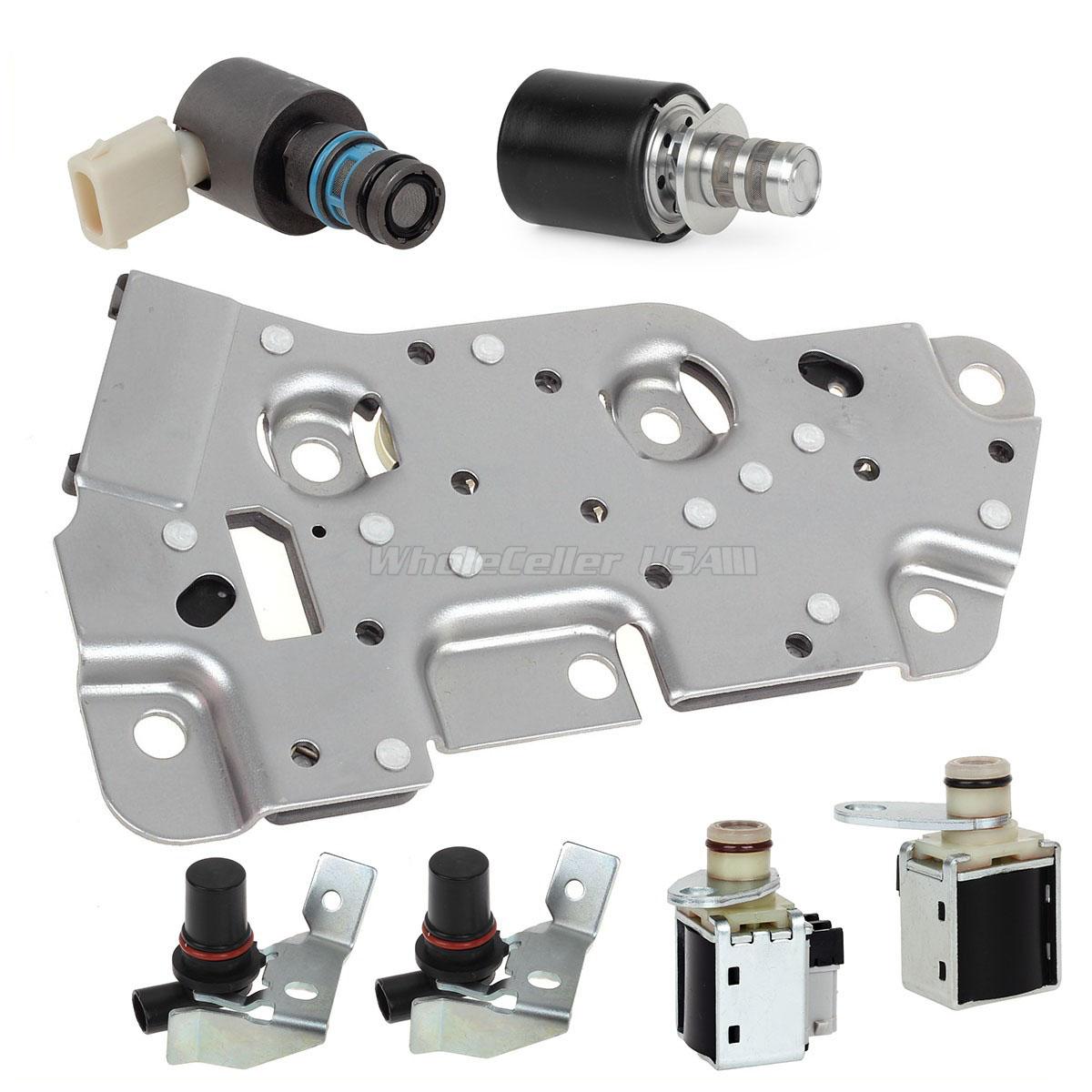 Transmission Solenoid EPC TCC Kit Shift Set 4L80E W/Speed Sensors For GM