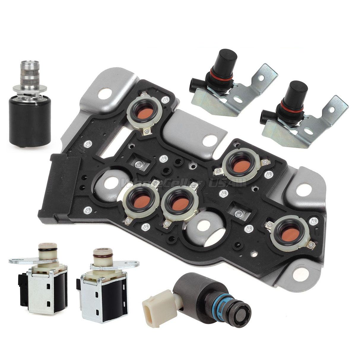 Transmission Solenoid Epc Tcc Kit Shift Set 4l80e Wspeed Sensors For Gm 8199