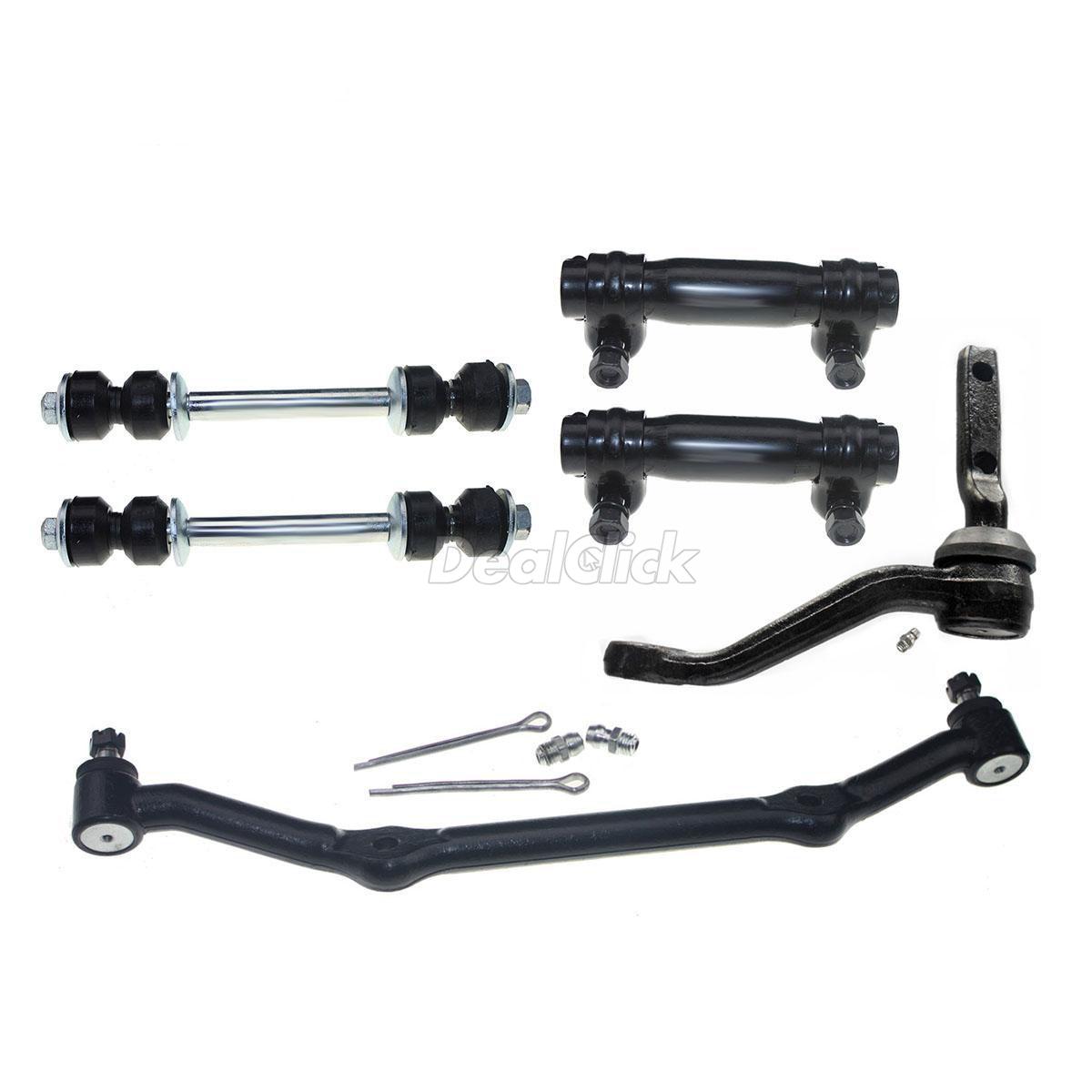 Suspension Kit Tie Rod Adjustment Sleeve Idler Arm For 9603 Chevrolet