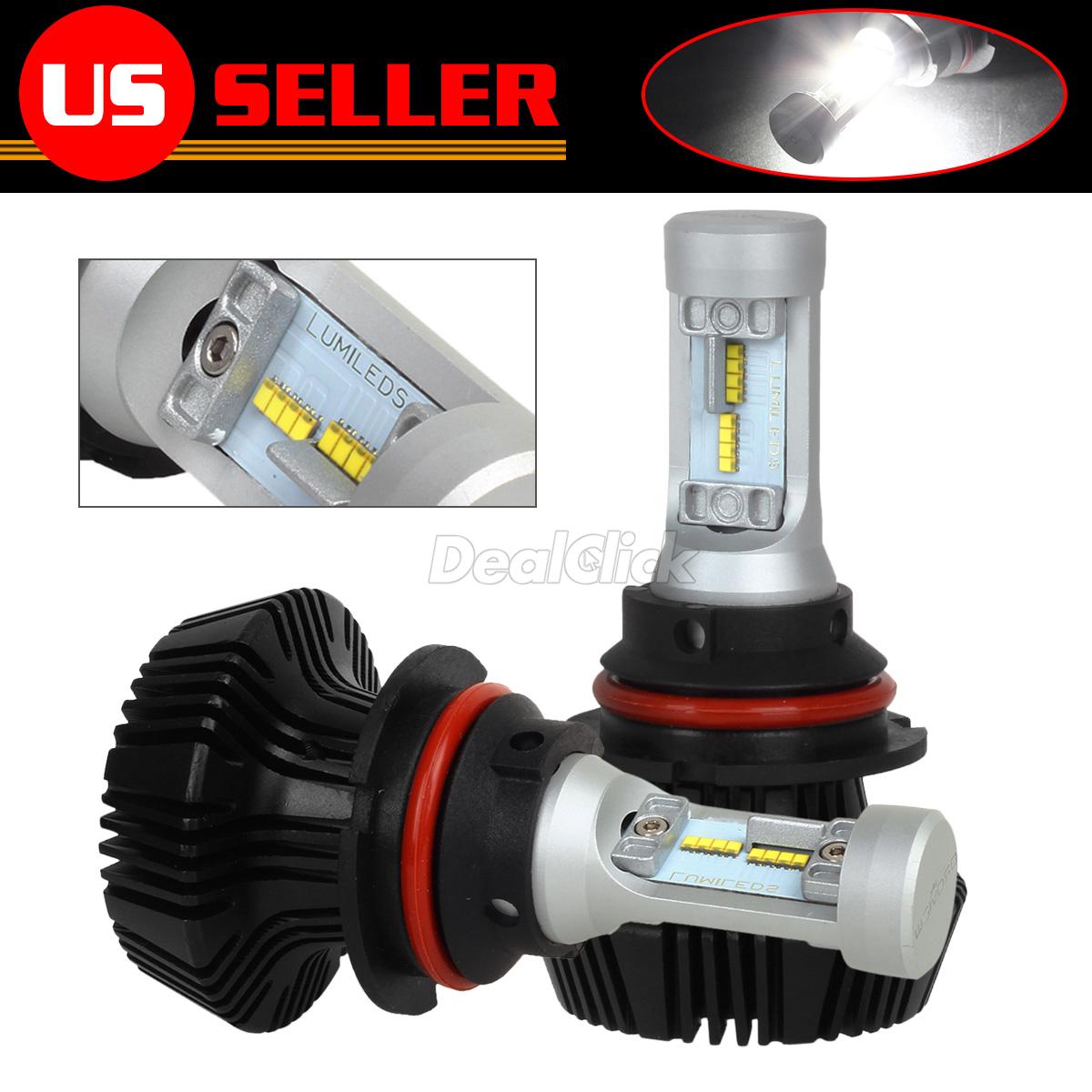 8000LM 9004 HB1 Headlamp Dual Beam Conversion Kit LED Bulb BroView S