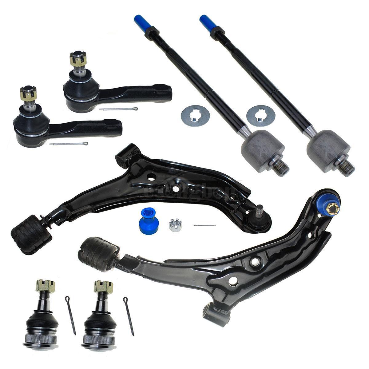 8X New Lower Control Arm Ball Joint Tie Rod Ends for 9599 Nissan