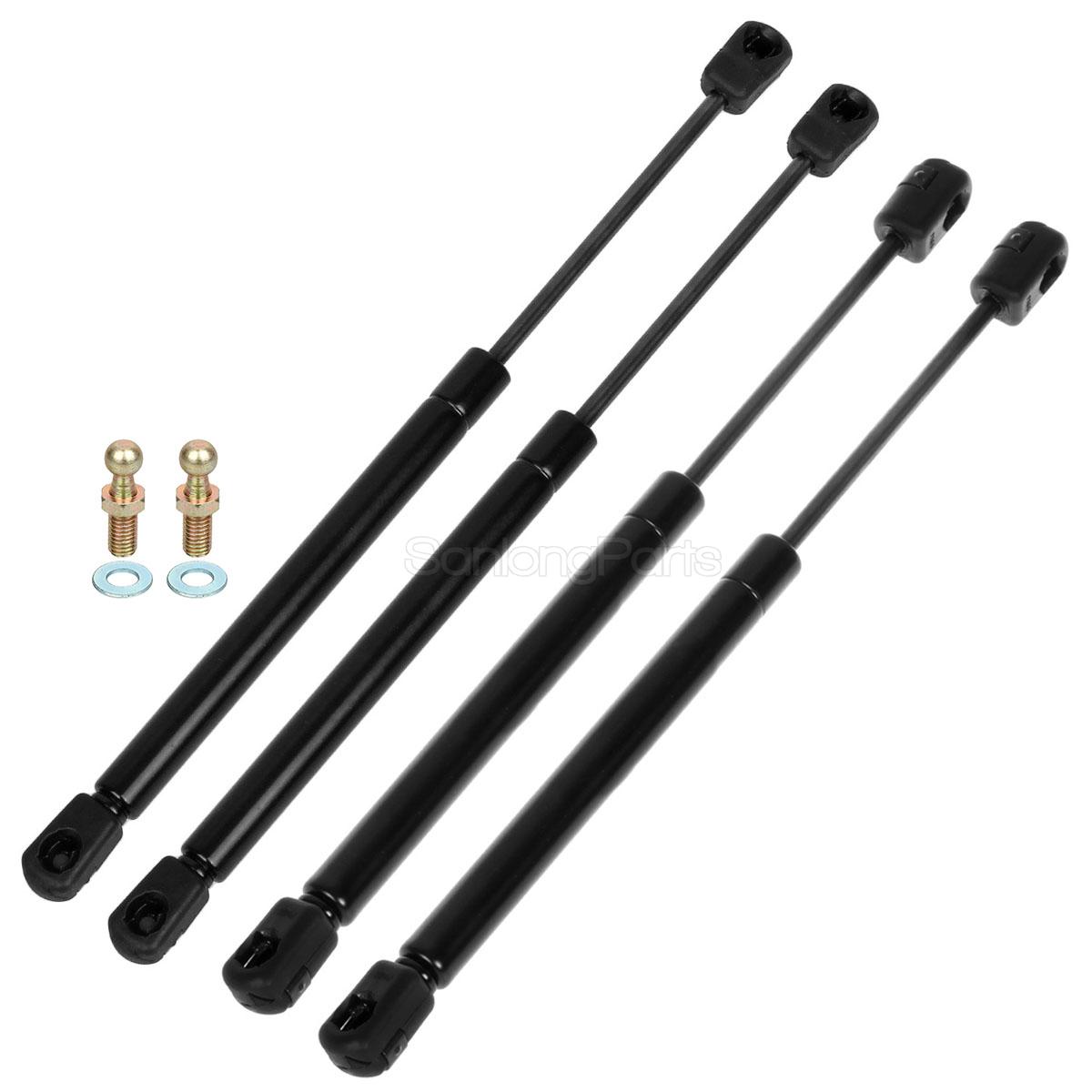 Qty 4 Hood & Rear Trunk Lift Support Shocks For 2005 to 2008 Chrysler