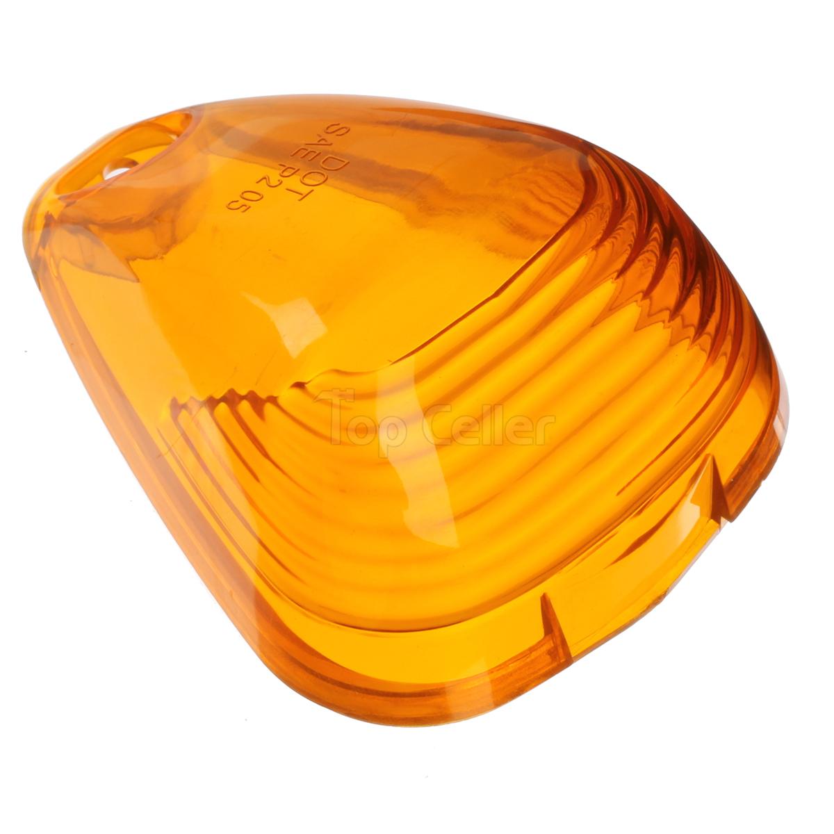 5x Amber Roof Cab Marker Lights White LED Assembly for 20102014 Ford