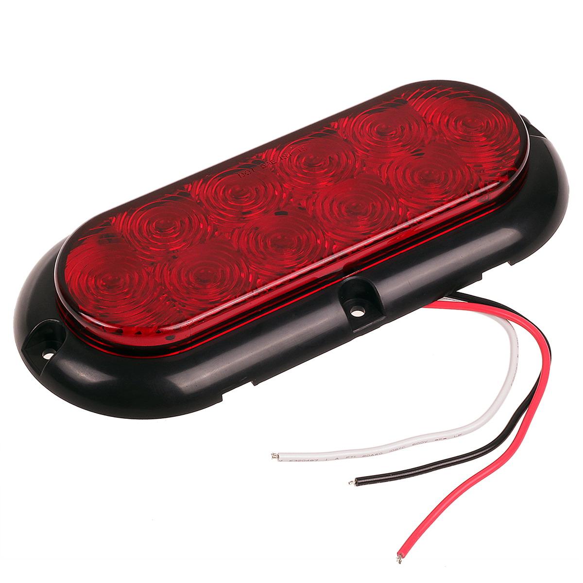 Trailer Boat LED Light kit,Red Stop Turn Tail,Red/Amber ...