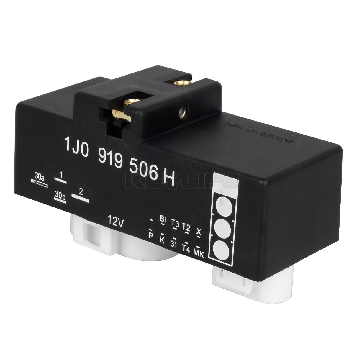 1J0919506H Cooling Fan Control Unit Module Relay for 1999 VW Golf Jetta Beetle eBay