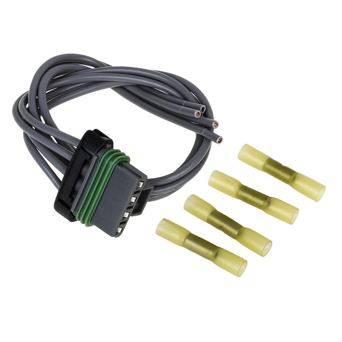 4 Wire Pigtail Blower Motor Resistor Connector For
