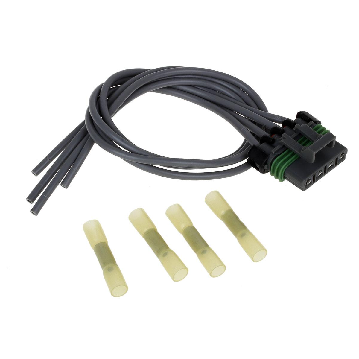 4 Wire Pigtail Blower Motor Resistor Connector For