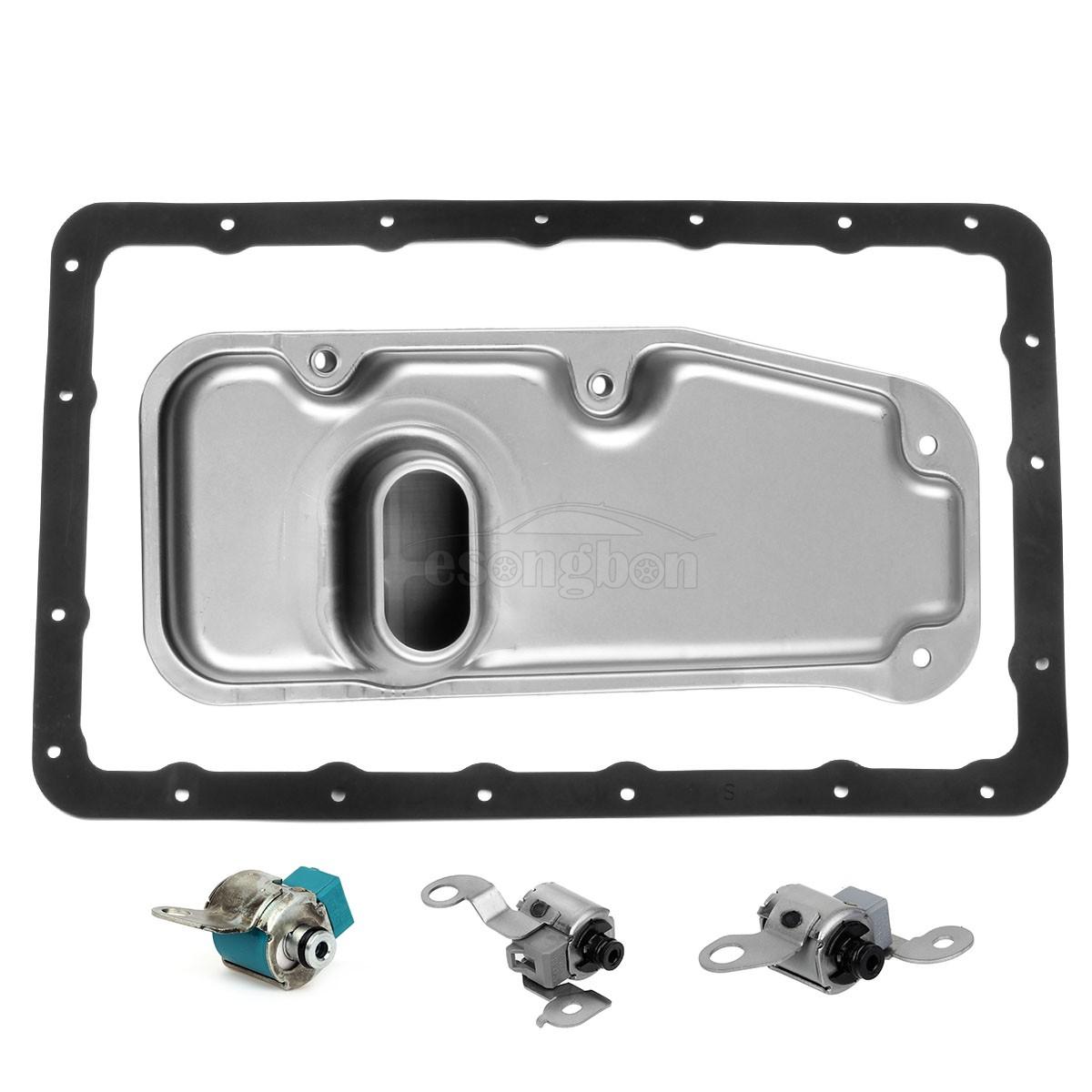 Transmission Shift Solenoid Set A340E A343F Filter Kit For Toyota 2002UP