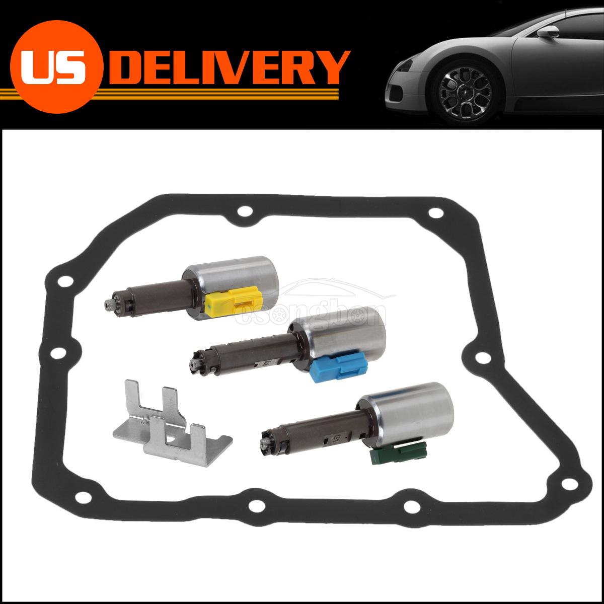 Transmission Linear Solenoid Kit Set AW5550SN AW5551SN AF33 For Maxima