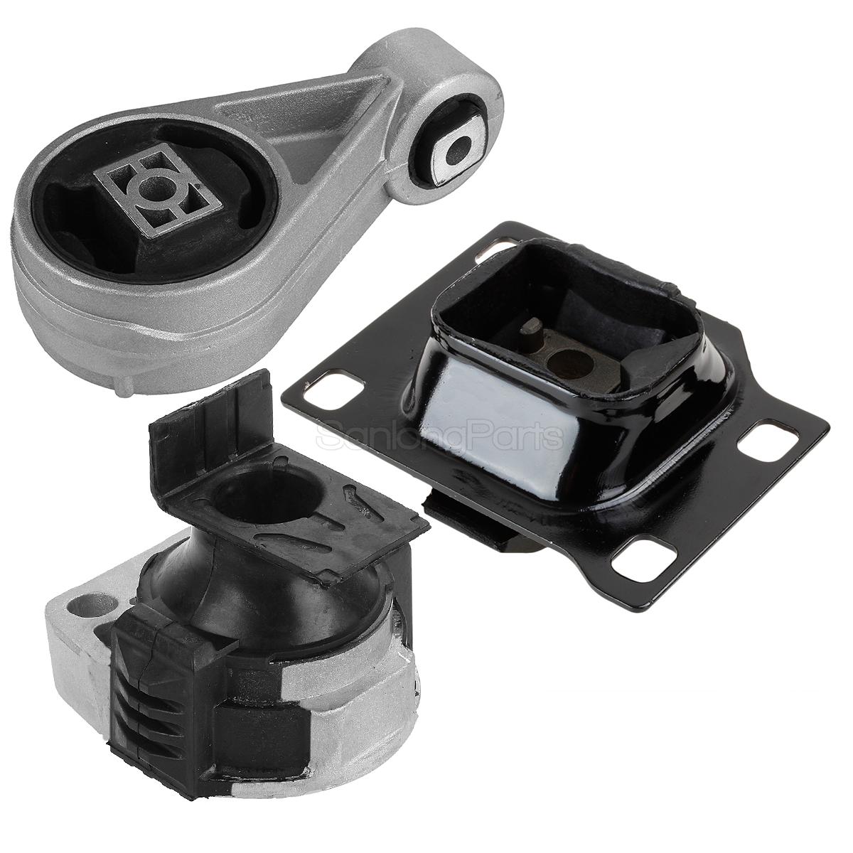 3pcs Engine Motor & Trans. Mounts Kit For 20102013 Ford Transit