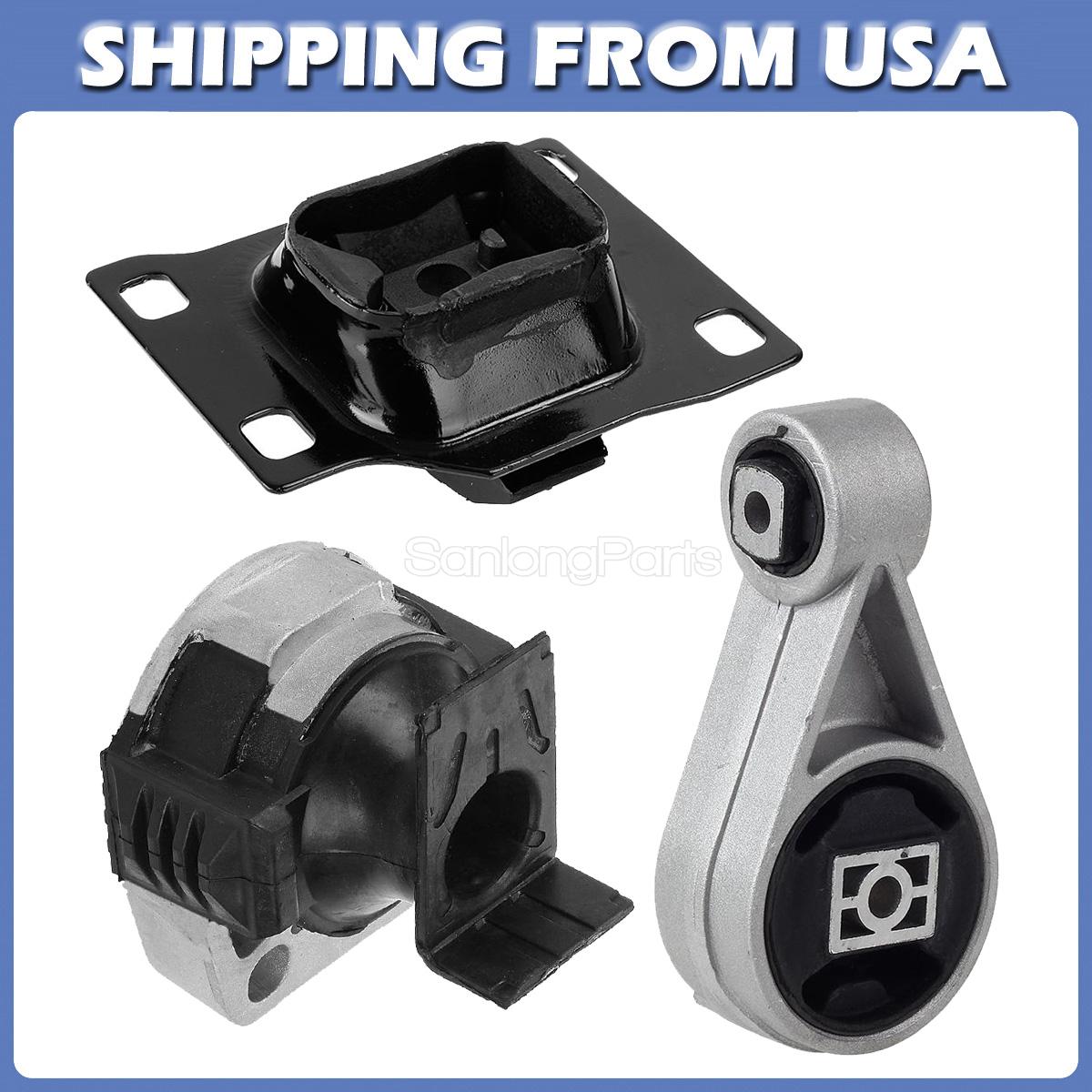 3pcs Engine Motor & Trans. Mounts Kit For 20102013 Ford Transit