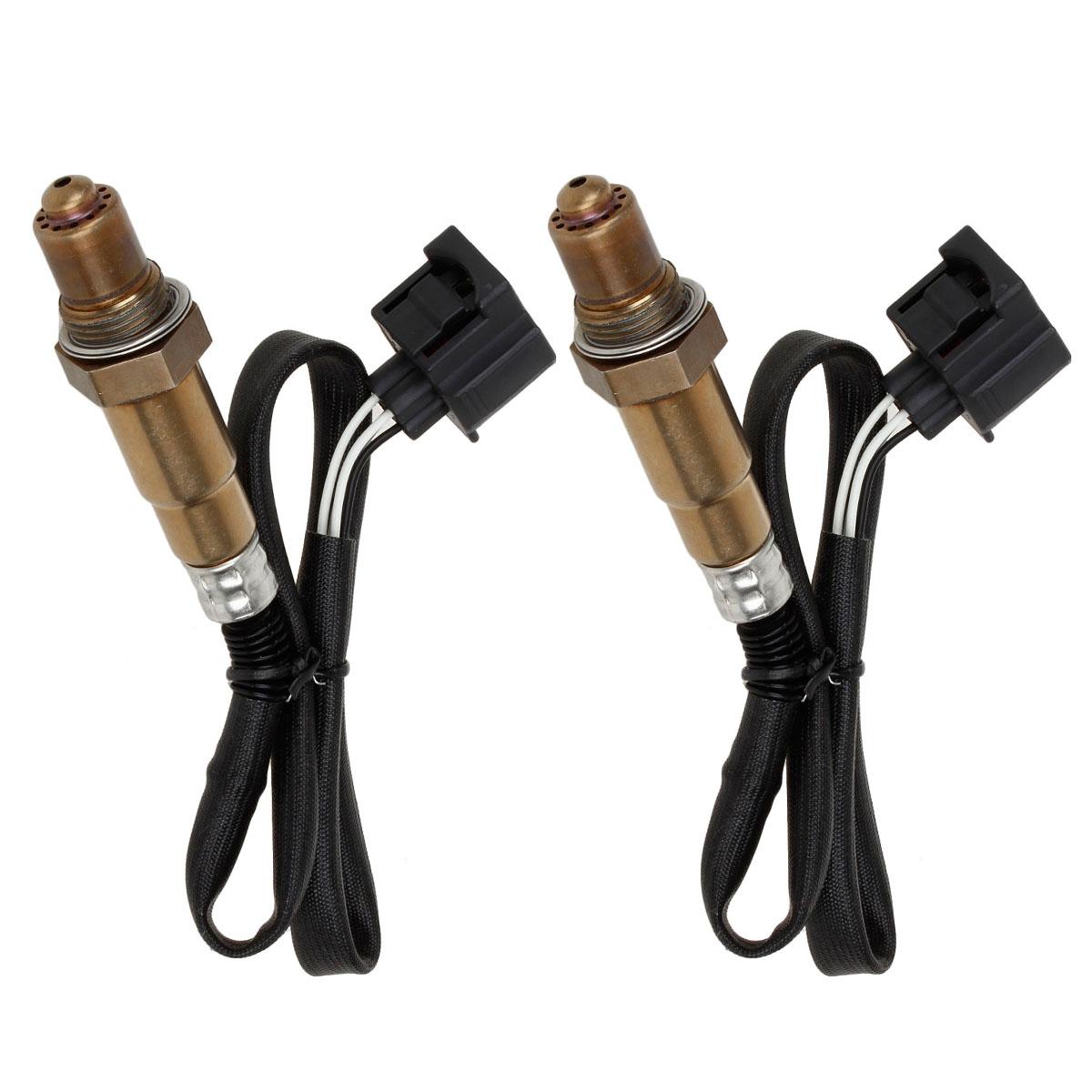 2pcs Oxygen O2 Sensor 1 2 Up Down For 2005 2008 Chrysler