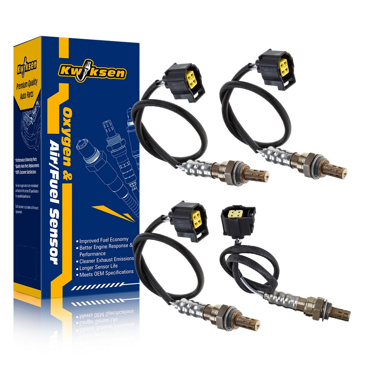 4x Upper Amp Under Oxygen Sensor O2 For 2007 2010 Dodge