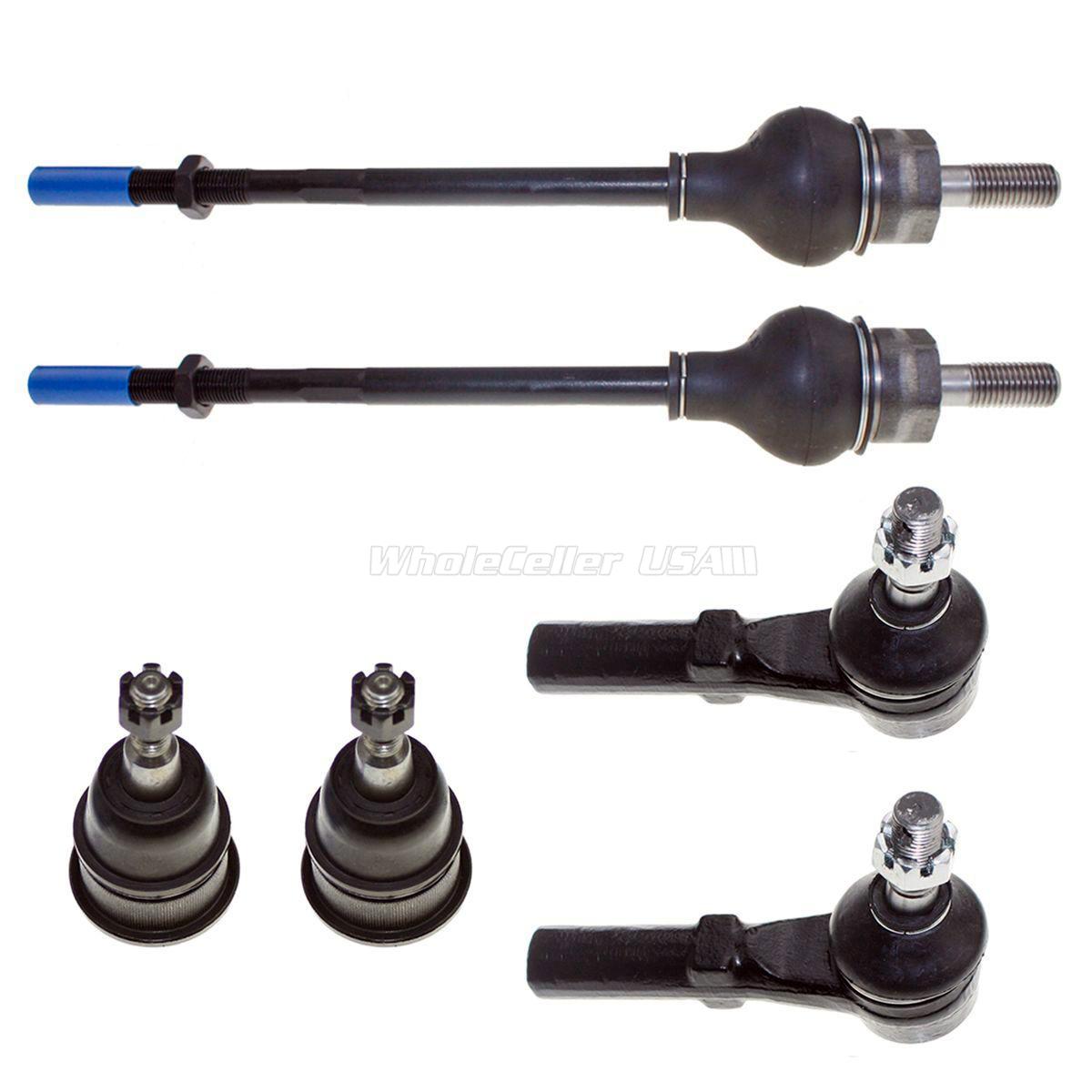 Front Upper Ball Joint Inner Outer Tie Rods For 20032014 Chevrolet