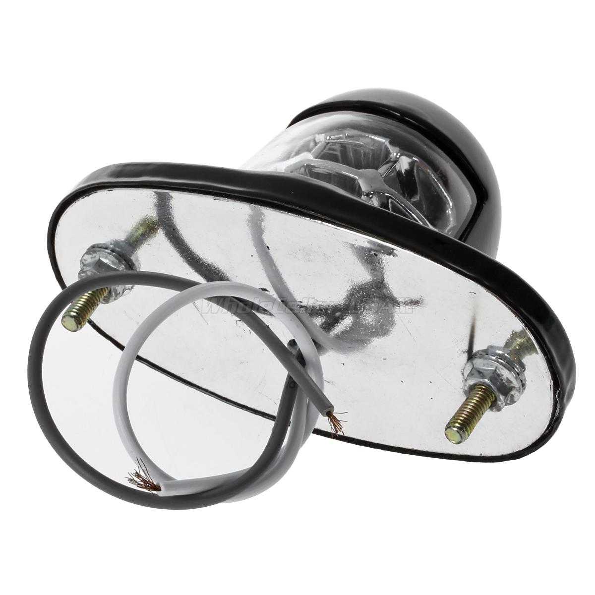 2pcs Universal LED License Plate Light Wiring Lamp for Car Van Trailer Trucks eBay