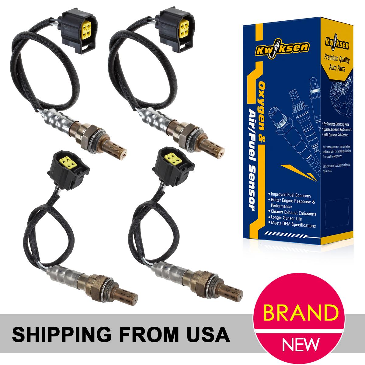 4x Upper Amp Under Oxygen O2 Sensor For 2005 2006 Jeep Grand