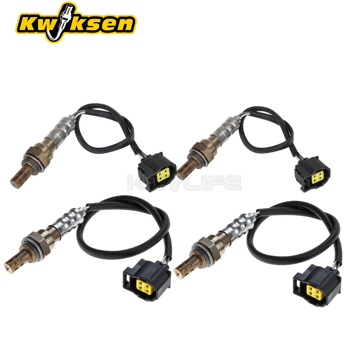 4pcs O2 Oxygen Sensor Up+Downstream For 2005 2006 Dodge Ram 1500 5.7L